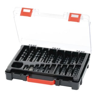 HOLEX Jeu de forets hélicoïdaux HSS 114000 en coffret 1-10C