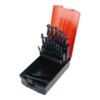 HOLEX Jeu de forets hélicoïdaux HSS 114000 en coffret 1-13