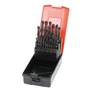 HOLEX Jeu de forets hélicoïdaux HSS 114020 en coffret 1-13