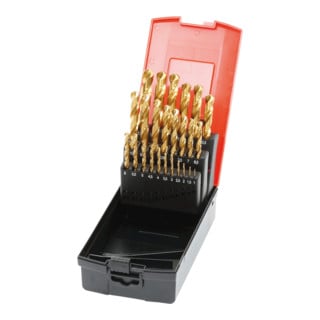 HOLEX Jeu de forets hélicoïdaux HSS 114360 en coffret 1-13