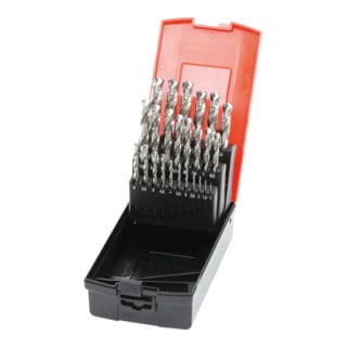 HOLEX Jeu de forets hélicoïdaux HSS-E 114405 en coffret 1-13