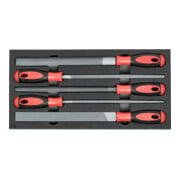 Holex Jeu de limes d’atelier, Nombre d'outils: 5-1
