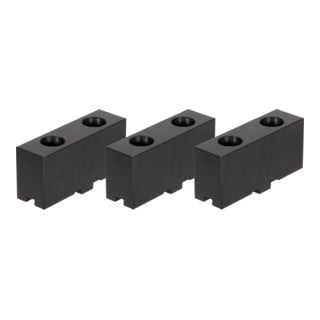 HOLEX Jeu de mâchoires d'appui, 3 pièces, souple, pour type de mandrin 160 mm