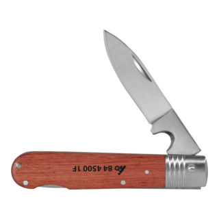 HOLEX Kabelmes met houten greep, inklapbaar, Type: 1F