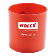 HOLEX Kunststof magneet-smeermiddelbak, Bak-Ø resp. lengtexbreedte: 75mm