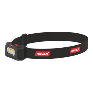 HOLEX Lampada frontale a LED con batterie, Modello: 150