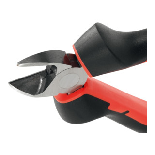 HOLEX Langbektang, ovaal-spits, blank, met beklede grepen, totale lengte: 160 mm