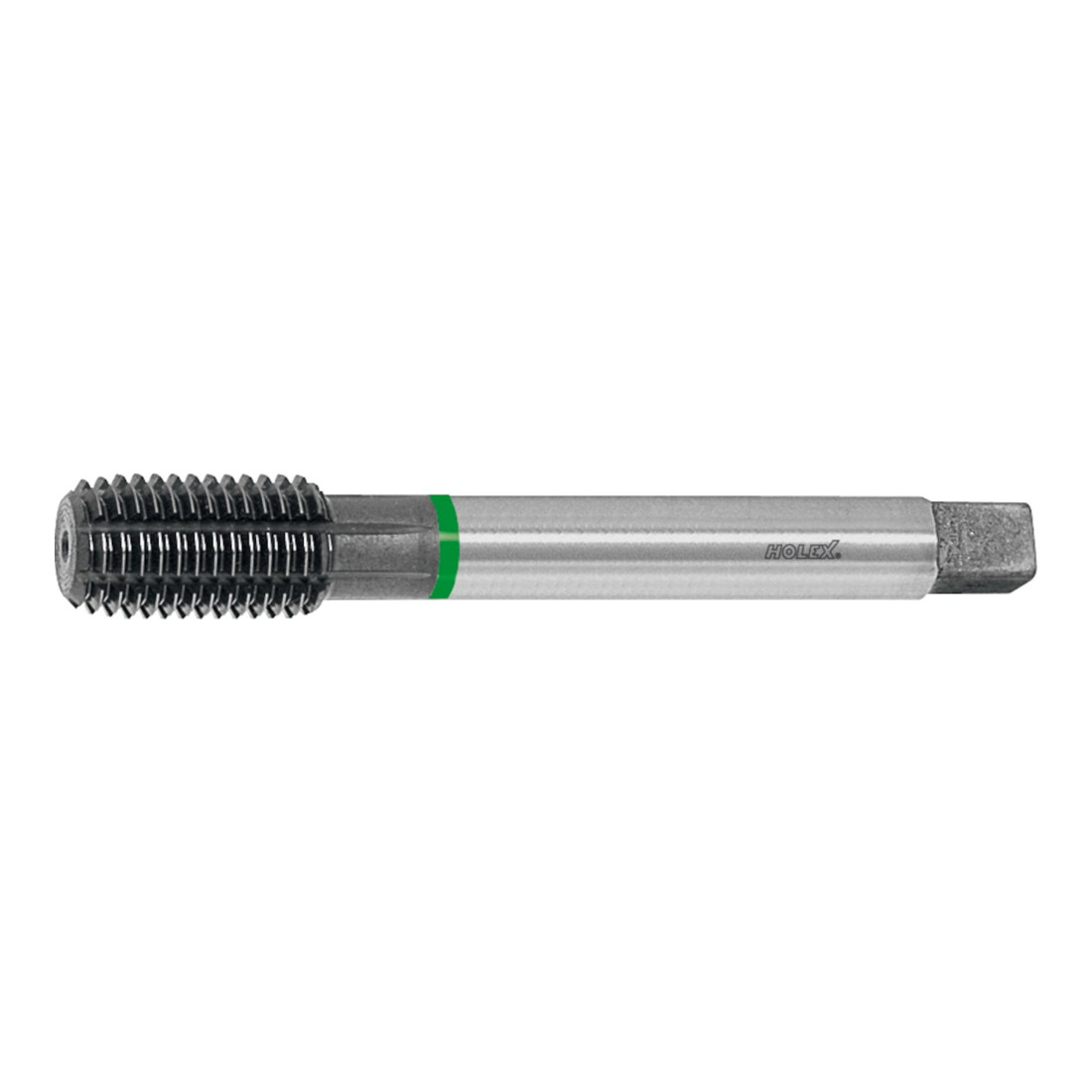 HOLEX Machine-roltap met smeergroeven HSS-E vorm C 6GX, TiAlN, M: M12