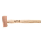 HOLEX Marteau en cuivre avec manche en hickory