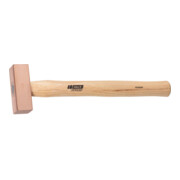Holex Marteaux en cuivre avec manche en Hickory, Poids sans manche: 500 g