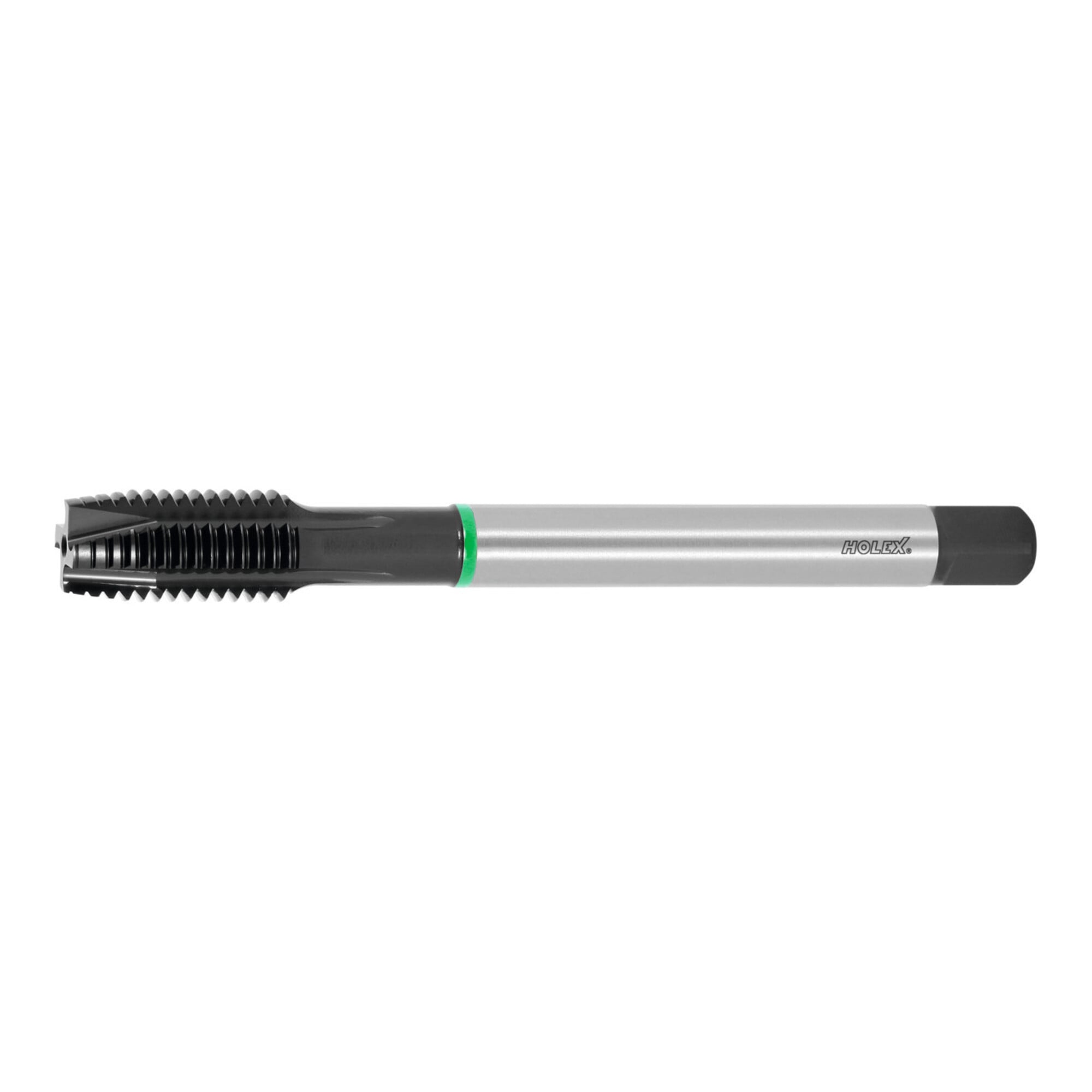 Holex Maschinen-Gewindebohrer, HSS-E, Form B, M16 mit metrischem ISO-Gewinde und Schälanschnitt für Durchgangslöcher 4015449311194