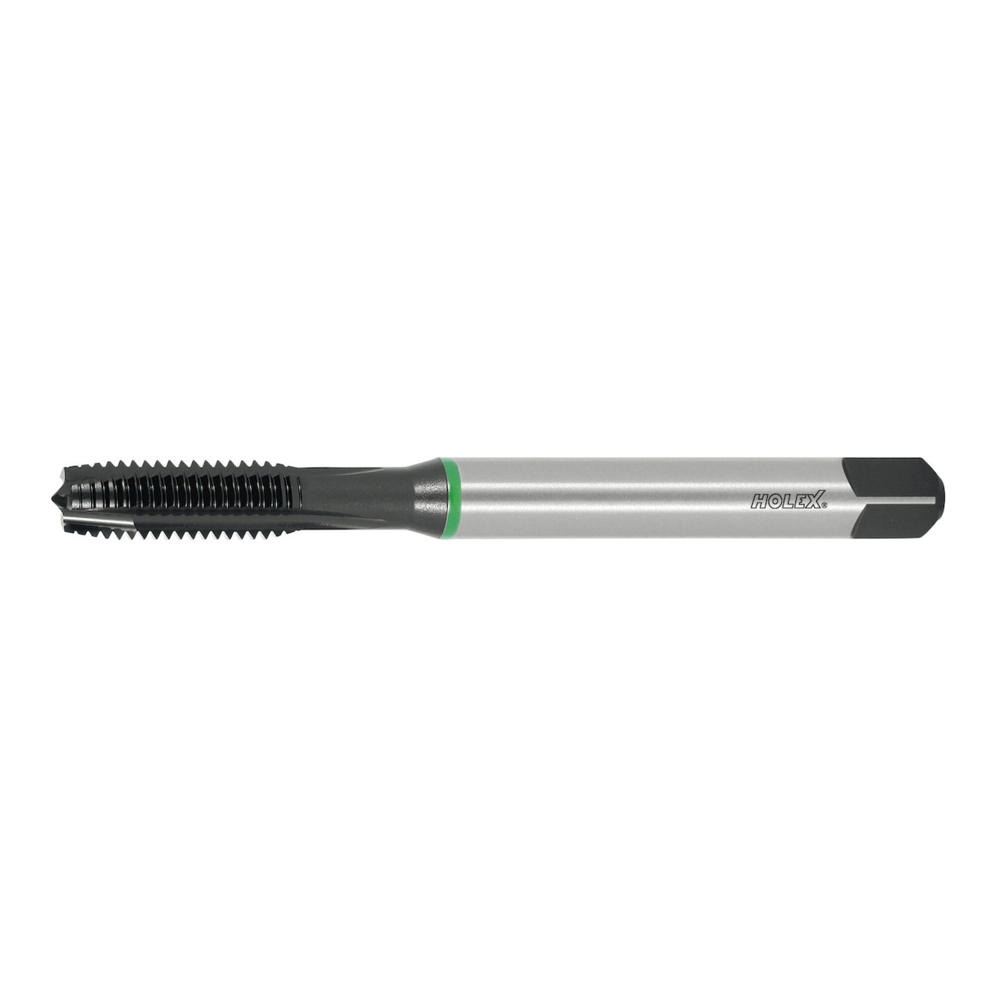 HOLEX Maschinen-Gewindebohrer HSS-E Form B M4 Gewindetiefe 12 mm vaporisiert