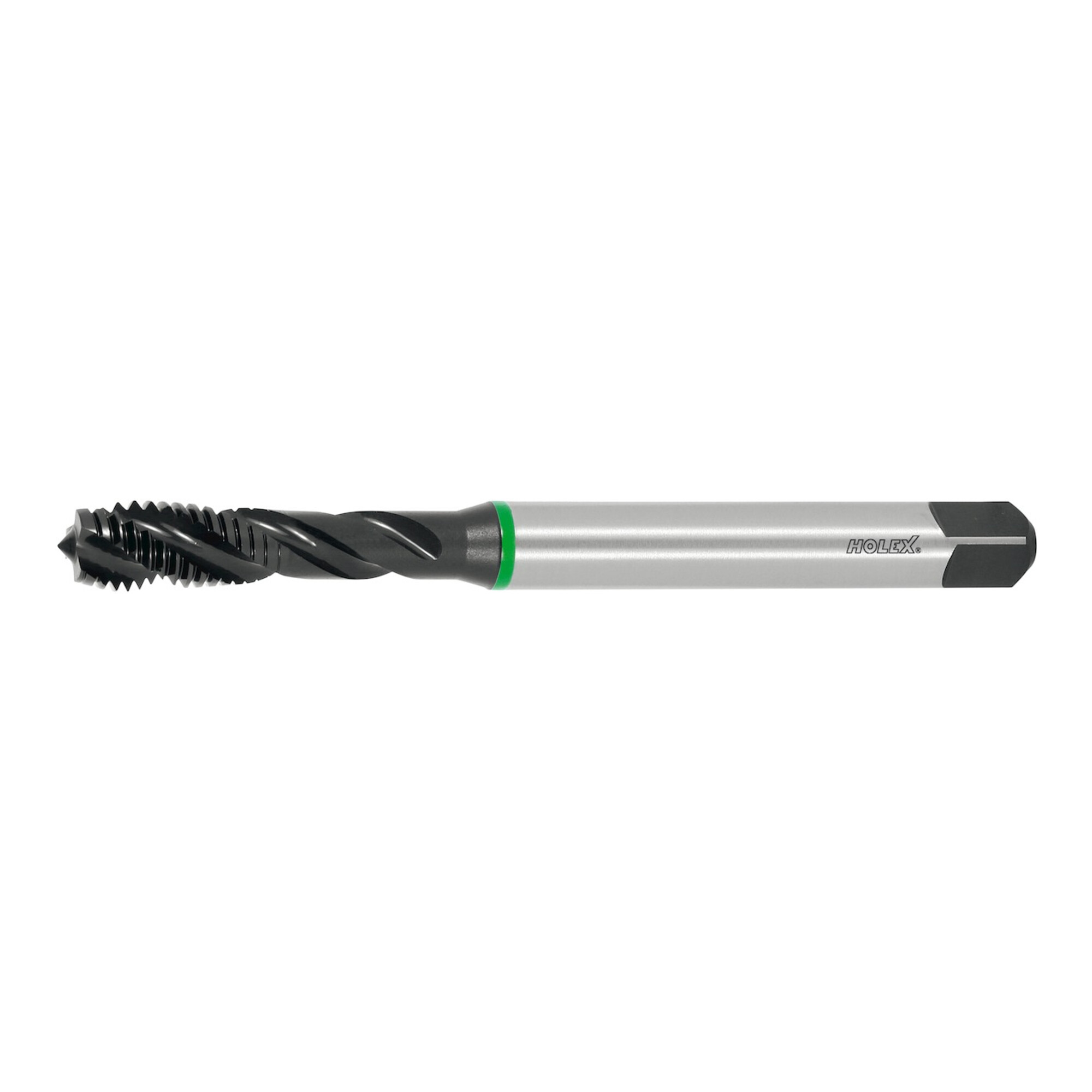 HOLEX Maschinen-Gewindebohrer HSS-E Form C M3 Gewindetiefe 9 mm vaporisiert
