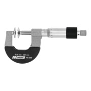 HOLEX Micrometro con piattelli di misura e mandrino non rotante, Intervallo misurazione: 0-25mm