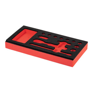 HOLEX Mousse rigide prédécoupée, pour assortiment : 630068