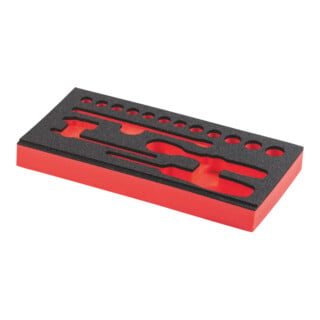 HOLEX Mousse rigide prédécoupée, pour assortiment : 630168