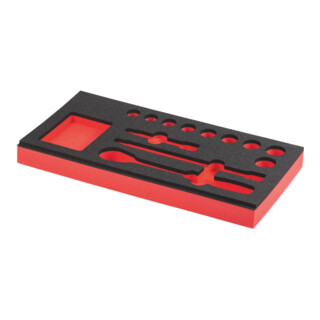 HOLEX Mousse rigide prédécoupée, pour assortiment : 637668