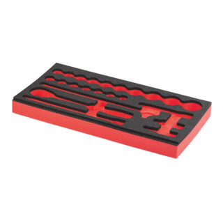 HOLEX Mousse rigide prédécoupée, pour assortiment : 637818