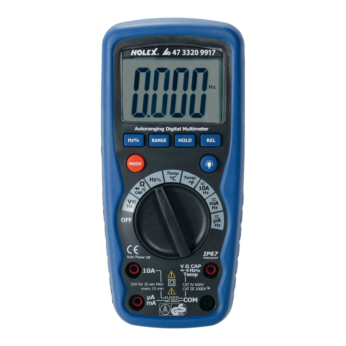 HOLEX Multimeter, Apparaattype: 9917