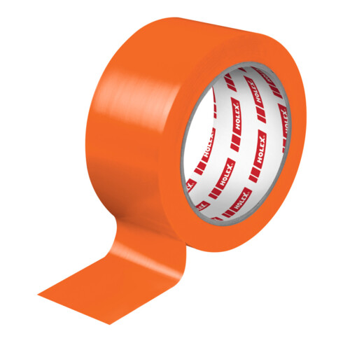 HOLEX Nastro adesivo in PCV, arancione, l=50mm x L=33m
