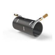 Holex Nylon-Spiralschlauch 3/8 Zoll mit Kupplung, nutzbare Schlauchlänge: 7,5 m-1