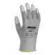 Paire de gants HOLEX ESD, enduits au bout des doigts, blanc/gris clair, taille 9-1