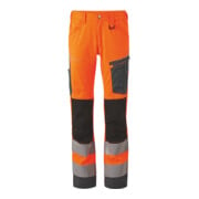 HOLEX Pantaloni ad alta visibilità, arancione/grigio, tg.56