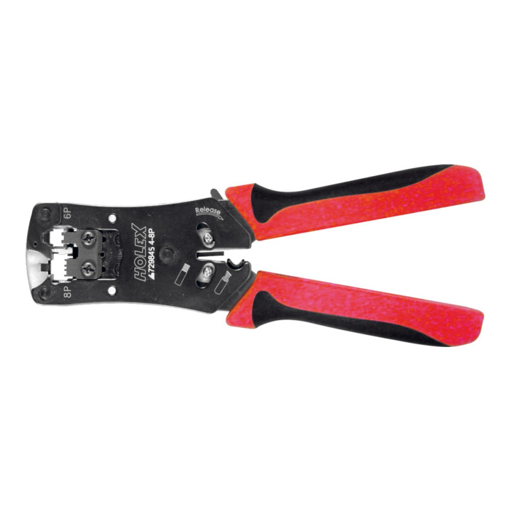 HOLEX Perstang voor telefoonstekkers, Type: 4-8P