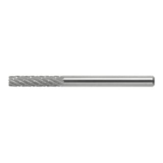 HOLEX petit goujon de fraisage Z7 moyennement dentelé en croix forme cylindrique avec dentelure frontale