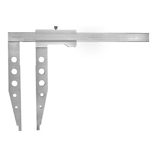 Pied à coulisse HOLEX avec mâchoires de mesure extra longues
