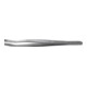 HOLEX Pincet met 4,5 mm brede, platte punt, gebogen, 120 mm, vorm 38a, Materiaal: AM-1
