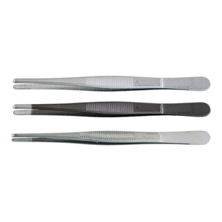 HOLEX Pincet stomp, punt 3 mm breed, 145 mm, vorm 40, Materiaal: AM