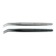 HOLEX Pinzetta a punta sottile, curvata, 150mm, forma 22b, Materiale: AMB-1