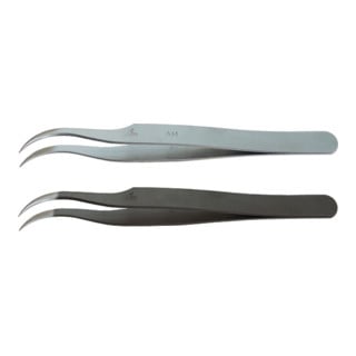 HOLEX Pinzette abgesetzt / sichelförmig spitz, 120 mm, Form 7, AMB