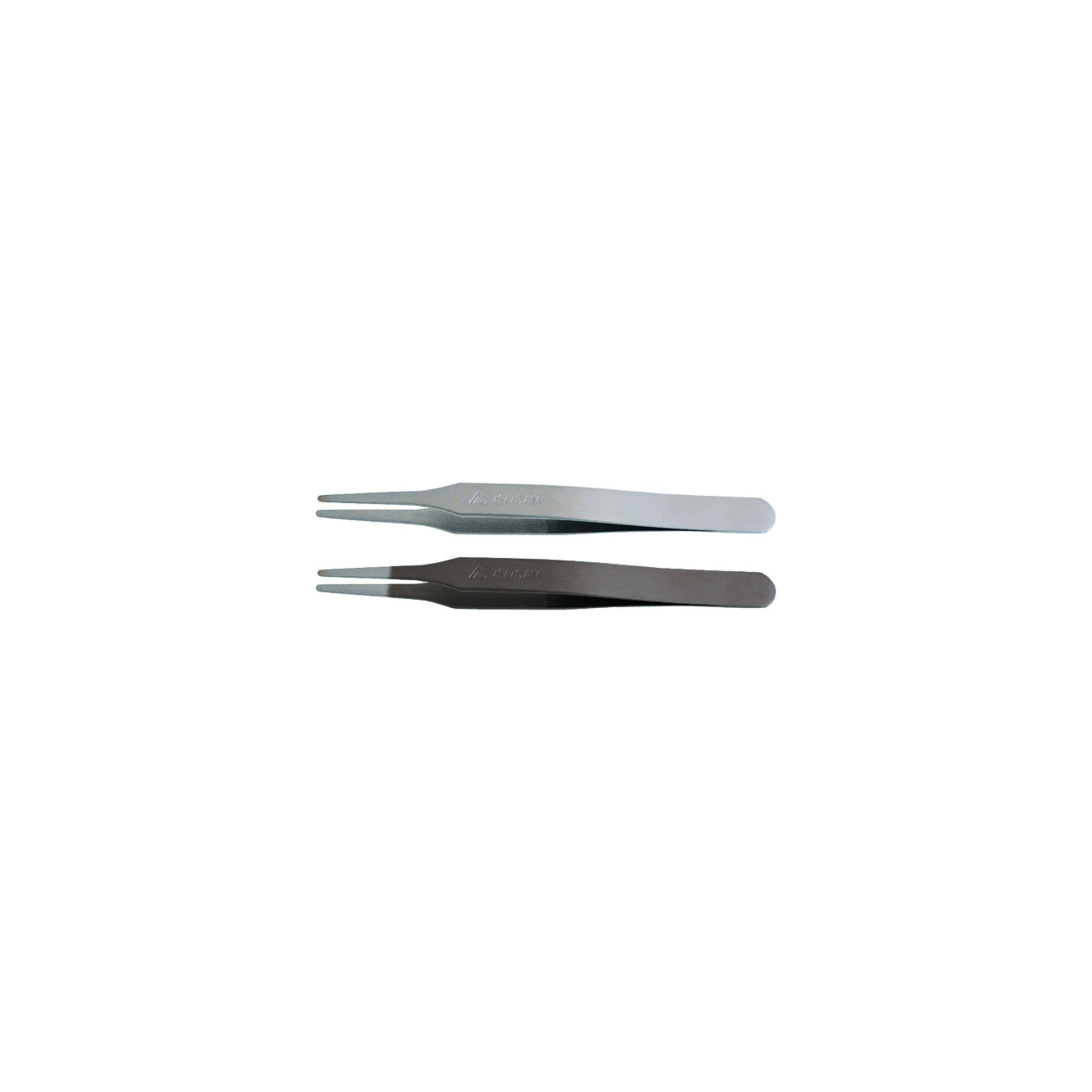 HOLEX Pinzette abgesetzt, stumpf Spitze, 2,5 mm breit, 120 mm, Form 2a, AMB