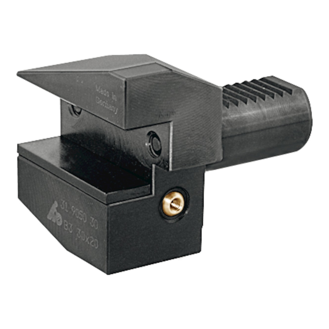 HOLEX Porte-outils, forme B3 radial à droite, court 40 mm