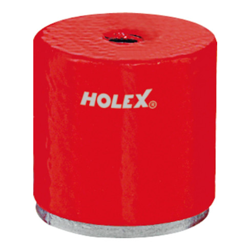 HOLEX Potmagneet met beschermplaat, AlNiCo,Ø: 17mm