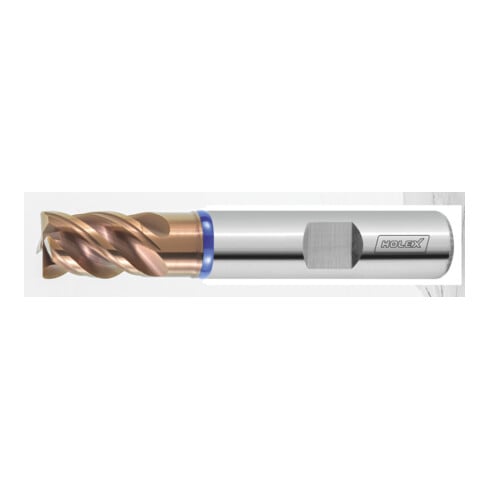 HOLEX Pro INOX M VHM-frees HPC, TiSiN, ⌀ e8 DC: 12 mm