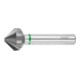 HOLEX Pro Steel precisie-verzinkboor met ongelijke steek 90°, TiAlN, Buiten-⌀ Dc: 10,4 mm-1