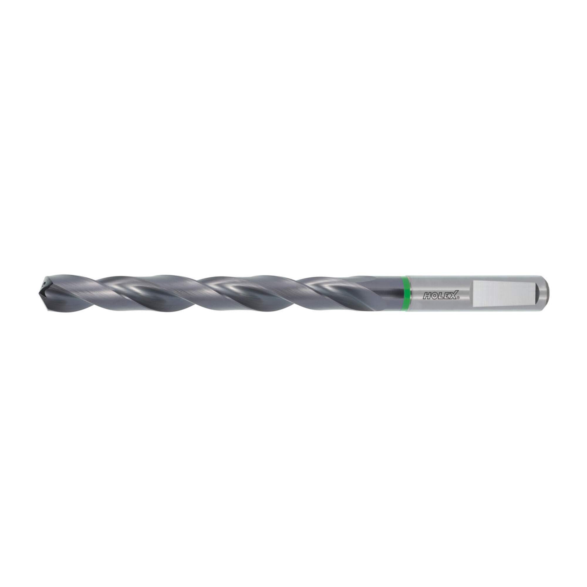 Holex Pro Steel VHM-Bohrer Whistle-Notch DIN 6535 HE, TiAlN, Ø DC h7: 4,4 mm, 123109 4,4