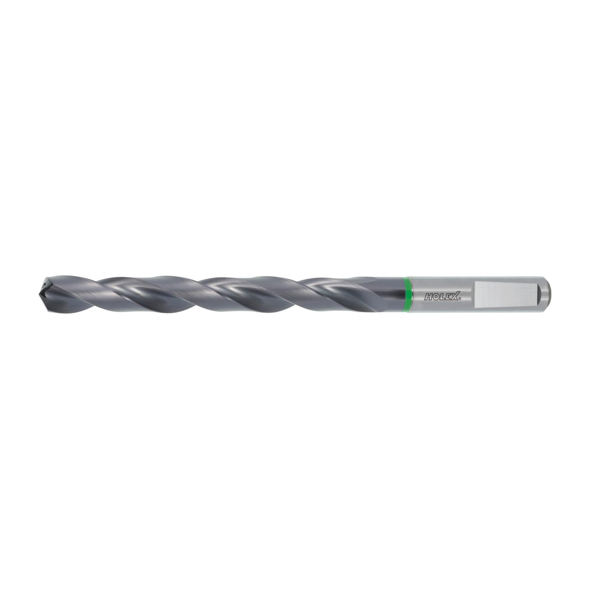 Holex Pro Steel VHM-Bohrer Whistle-Notch DIN 6535 HE, TiAlN, Ø DC h7: 6,1 mm, 123109 6,1