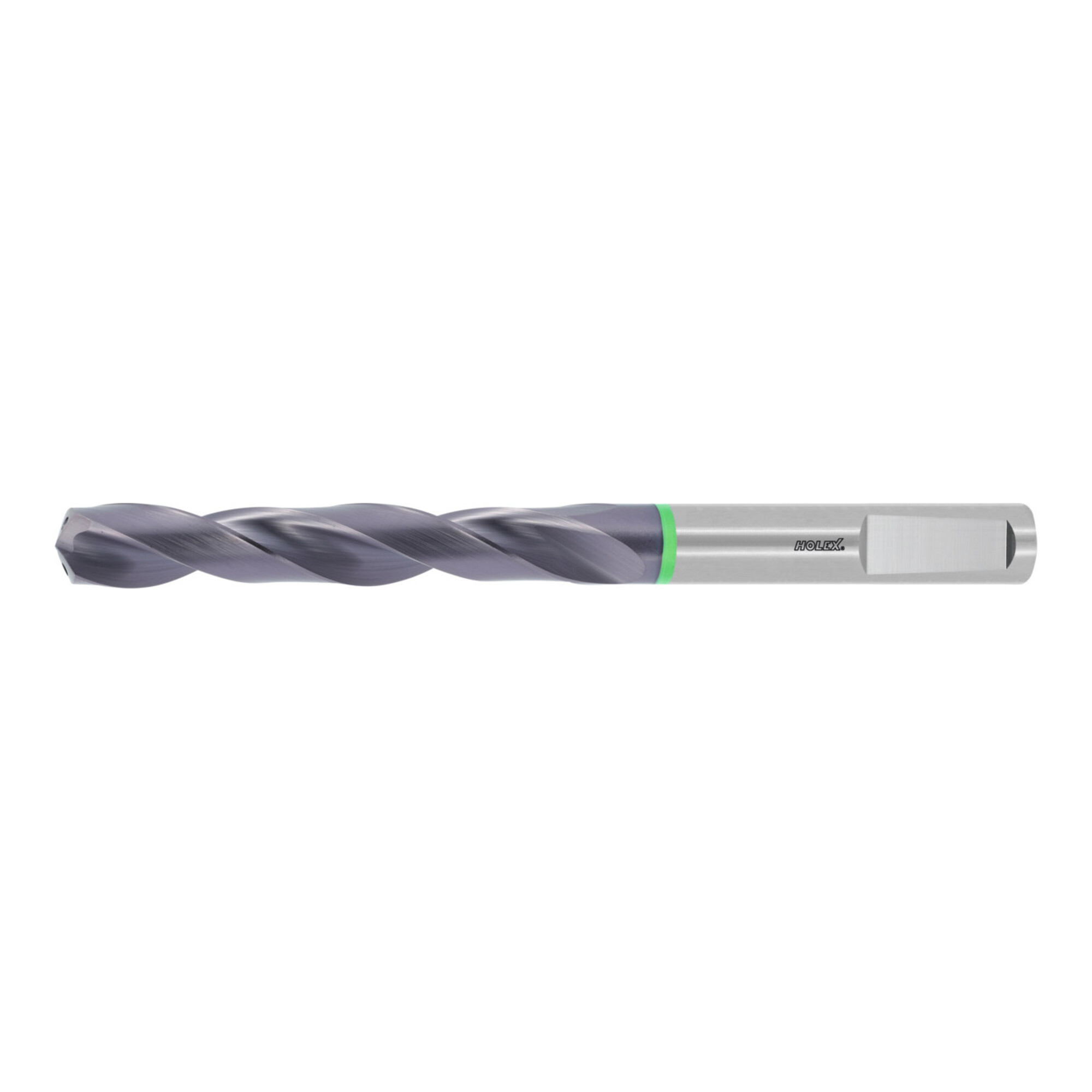 Holex Pro Steel VHM-Bohrer Whistle-Notch DIN 6535 HE, TiAlN, Ø DC h7 (mm bzw. Zoll): 1/4, 122778 1/4