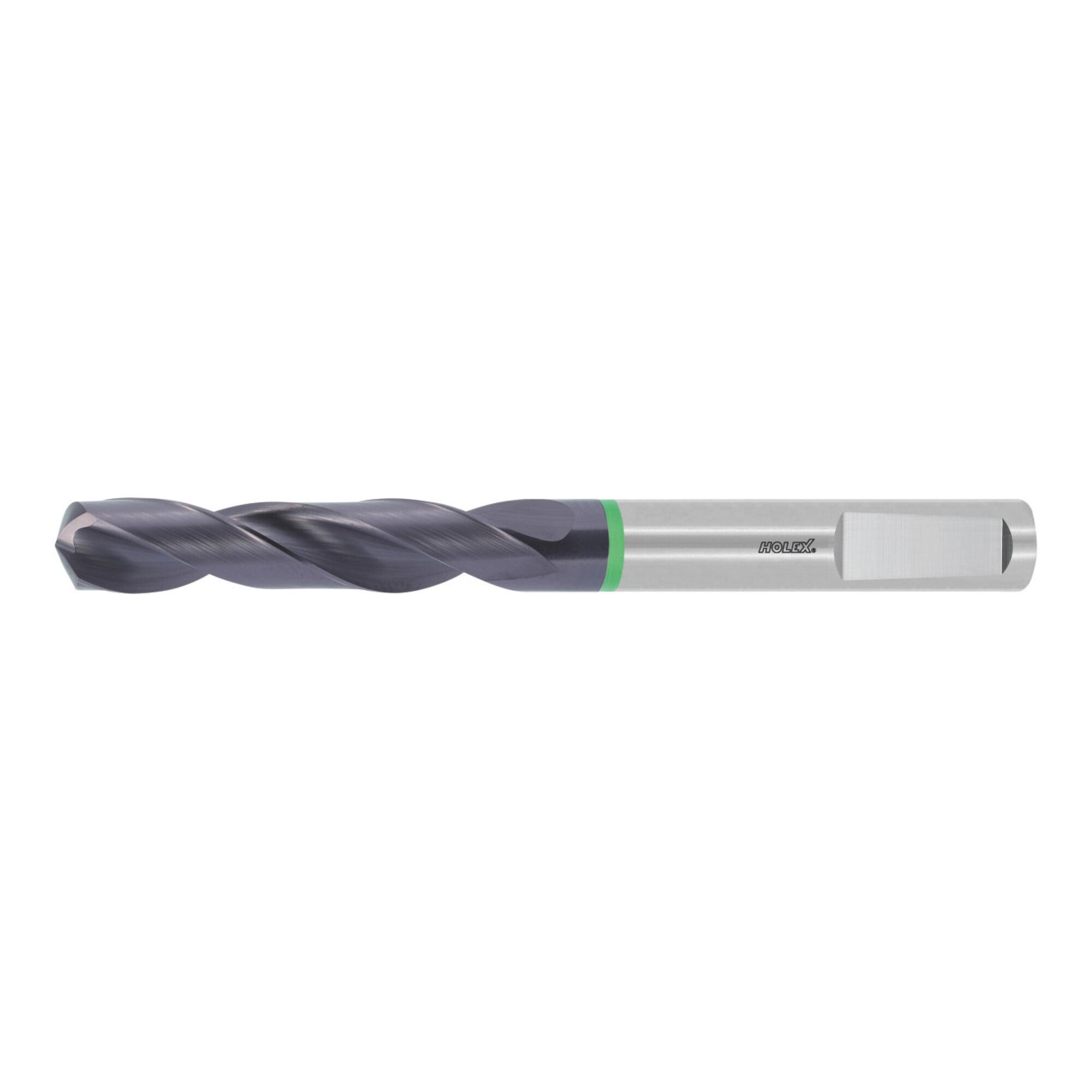Holex Pro Steel VHM-Bohrer Whistle-Notch DIN 6535 HE, TiAlN, Ø DC h7 (mm bzw. Zoll): 13,8, 122503 13,8
