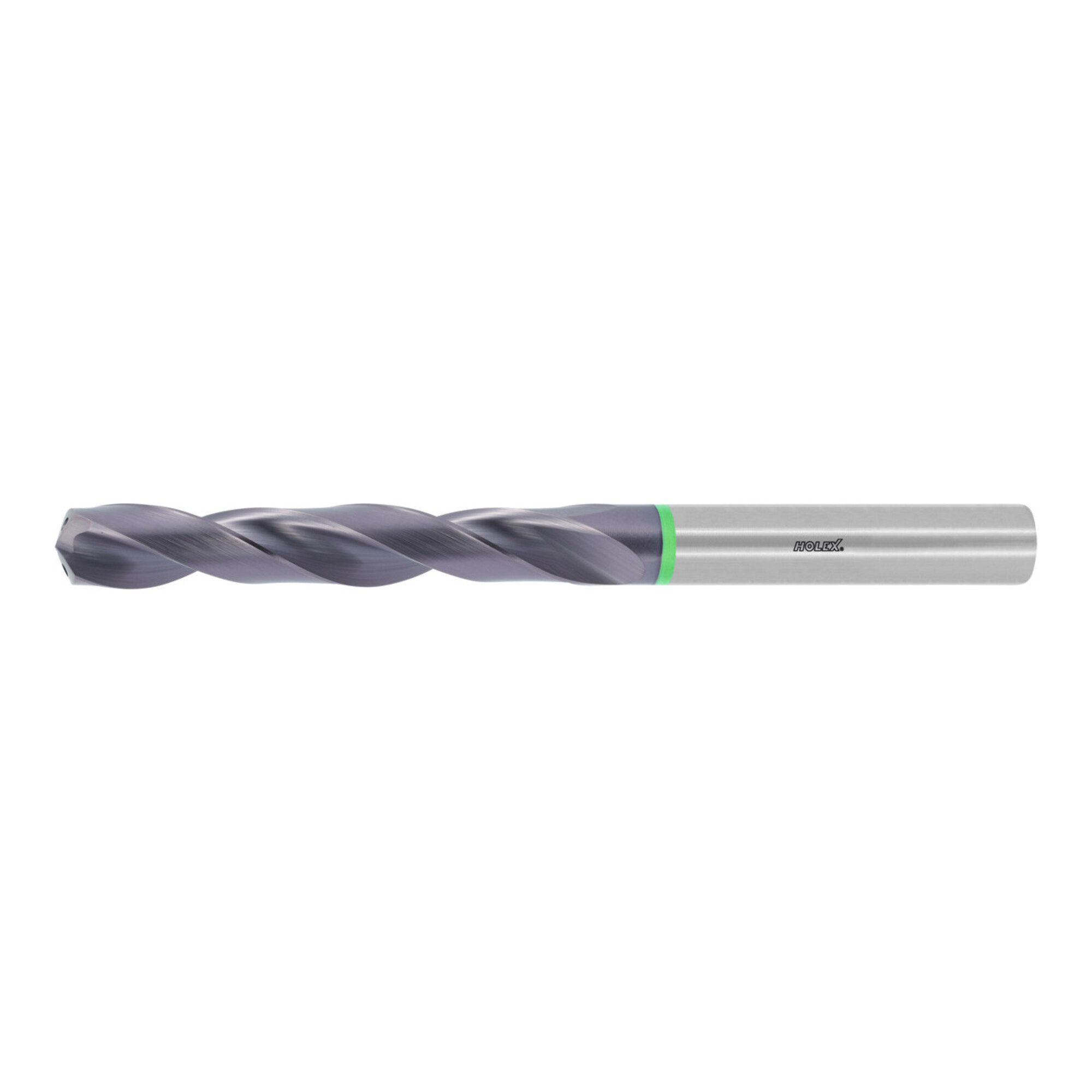 HOLEX Pro Steel VHM-Bohrer, zylindrischer Schaft, DIN 6535 HA, 9/32 mm, mit Innenkühlung, 42,3 mm Bohrtiefe