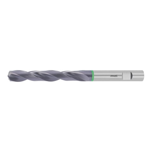 HOLEX Pro Steel VHM-boor Weldon DIN 6535 HB, TiAlN,Ø DC h7 (mm resp. inch): 11,3