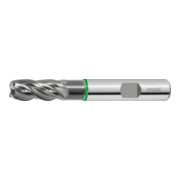 HOLEX Pro Steel VHM-torusfrees HPC, TiAlN, ⌀ DC / R1: 12/1,0 mm