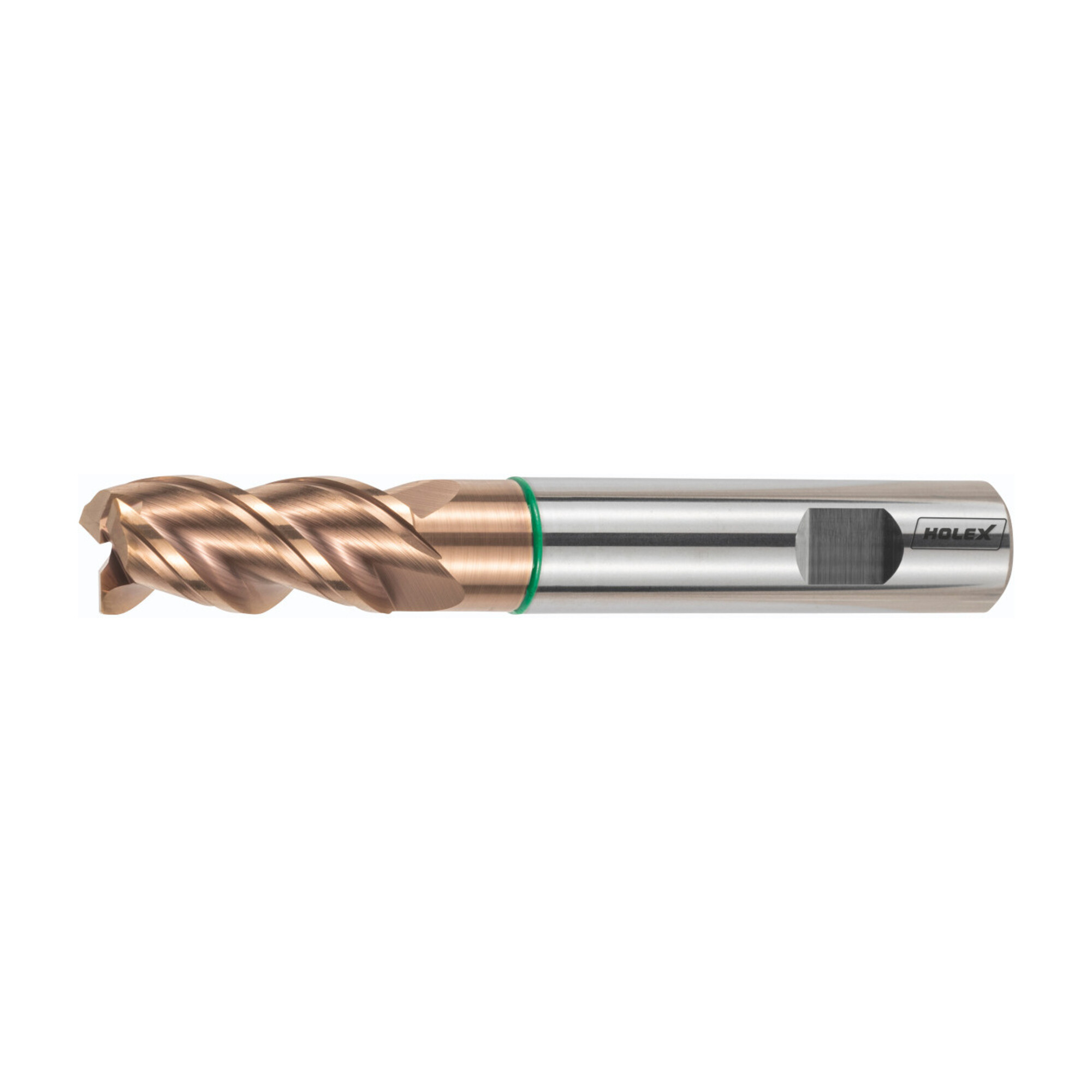 HOLEX Pro UNI VHM-Fräser HPC, TiSiN,Ø e8 DC: 4mm