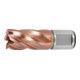 HOLEX Punta a carotare HSS con rivestimento del codolo Weldon TiAlN 30mm-1