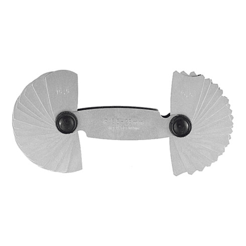 HOLEX Radienlehre für Radius 7,5-15 mm