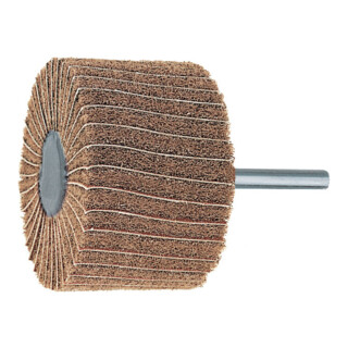 Holex Roue de polissage Nylon / toile, grossier,⌀ têtexlargeur de tête: 30X20 mm
